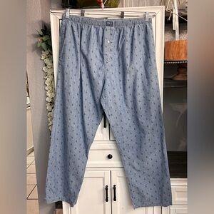 Ralph Lauren Polo Light Blue Pajama Pants Size Large Sleepwear Lounge